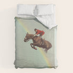 Horse over rainbow Duvet Cover Gallery Image 6