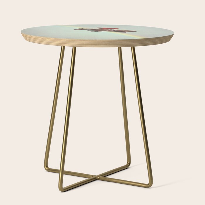 Horse over rainbow Side Table Gallery Image 1