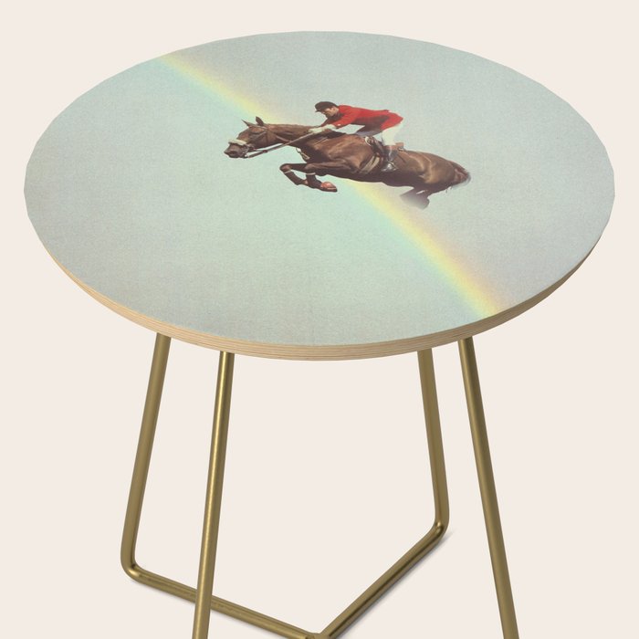 Horse over rainbow Side Table Gallery Image 2