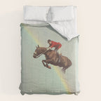 Horse over rainbow Comforter Gallery Image 6