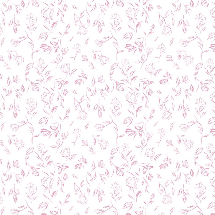 Pink romantic wildflowers Coffee Mug Gallery Image 2