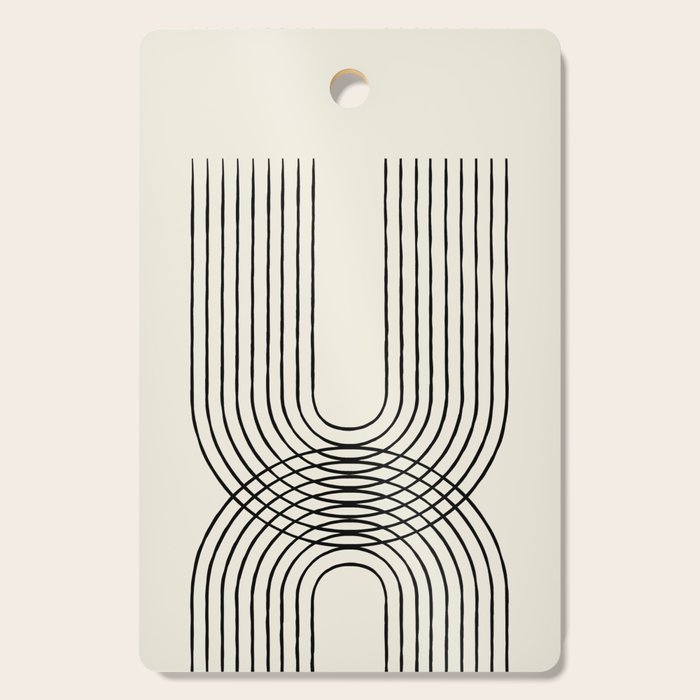 Arch duo 1 Mid century modern Cutting Board Gallery Image 1