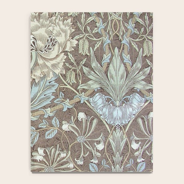 William Morris Honeysuckle & Tulip Bullrush and Slate Notebook Gallery Image 4