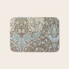 William Morris Honeysuckle & Tulip Bullrush and Slate Bath Mat Gallery Image 1