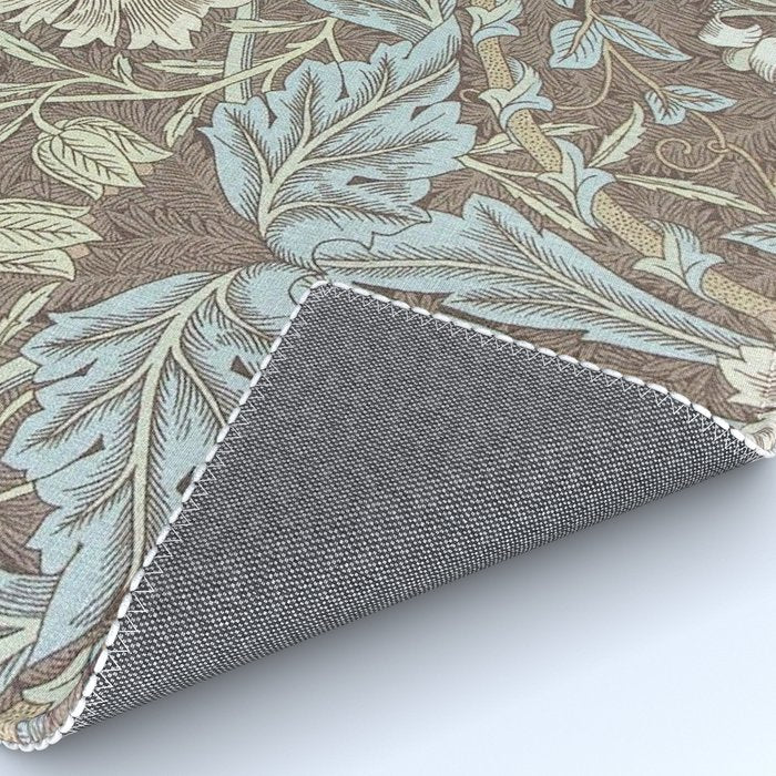 William Morris Honeysuckle & Tulip Bullrush and Slate Rug Gallery Image 4