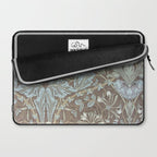 William Morris Honeysuckle & Tulip Bullrush and Slate Laptop Sleeve Gallery Image 2