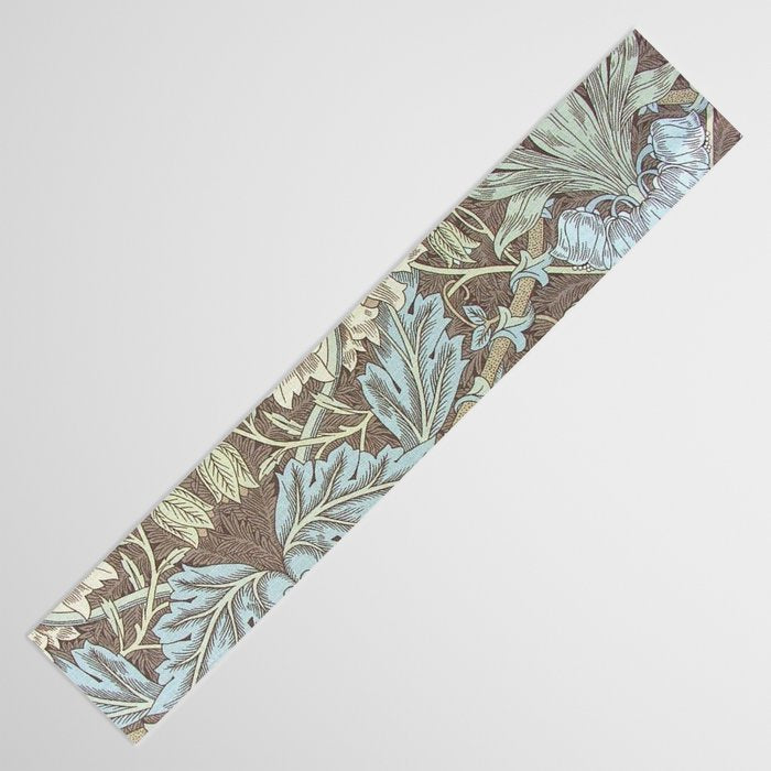 William Morris Honeysuckle & Tulip Bullrush and Slate Table Runner Gallery Image 3