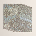 William Morris Honeysuckle & Tulip Bullrush and Slate Wrapping Paper Gallery Image 3