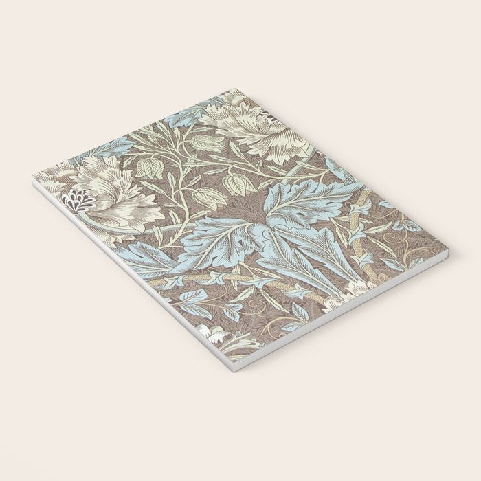 William Morris Honeysuckle & Tulip Bullrush and Slate Notebook Gallery Image 3