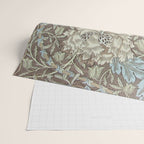 William Morris Honeysuckle & Tulip Bullrush and Slate Wrapping Paper Gallery Image 2