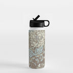 William Morris Honeysuckle & Tulip Bullrush and Slate Water Bottle Gallery Image 1