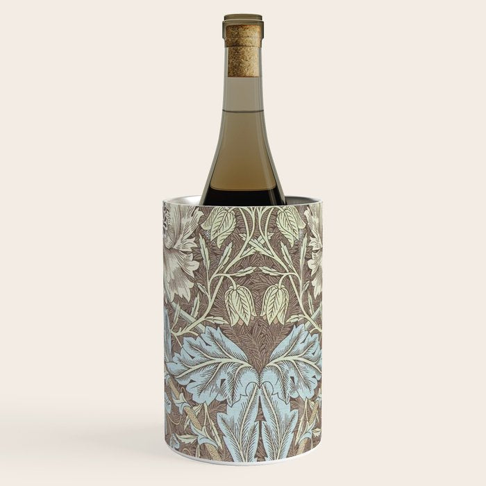 William Morris Honeysuckle & Tulip Bullrush and Slate Wine Chiller Gallery Image 2