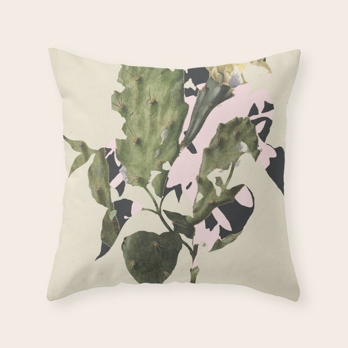 the first plant · e3 Throw Pillow Gallery Image 6