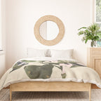 the first plant · e3 Duvet Cover Gallery Image 3