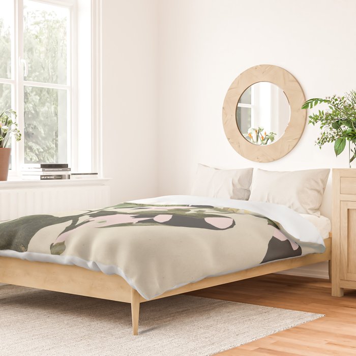 the first plant · e3 Duvet Cover Gallery Image 2