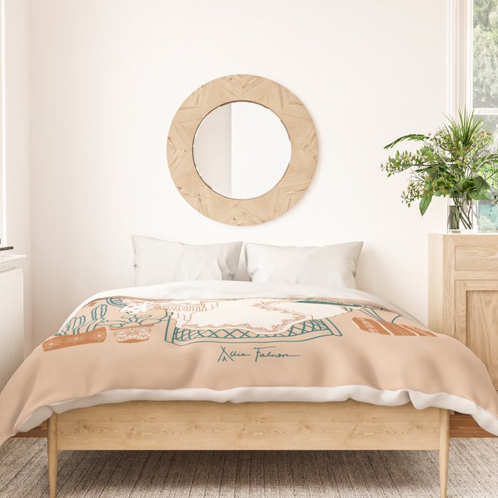 Texas Bohemia Duvet Cover Gallery Image 3