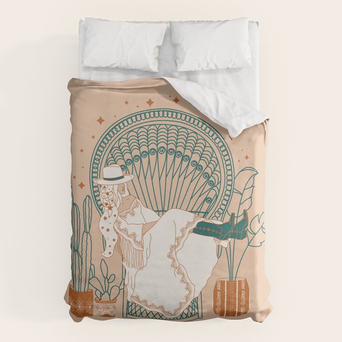 Texas Bohemia Duvet Cover Gallery Image 6