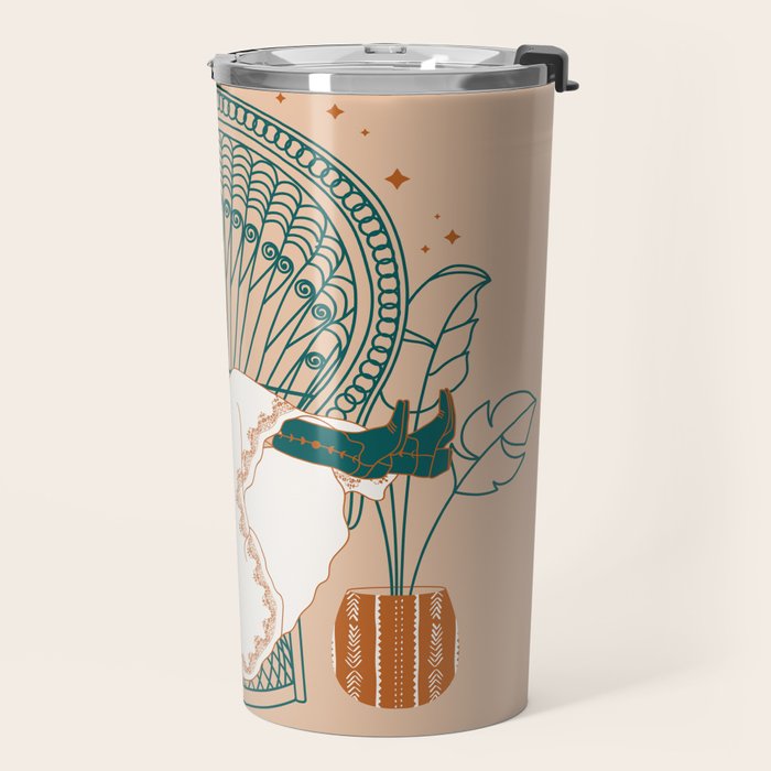 Texas Bohemia Travel Mug Gallery Image 2