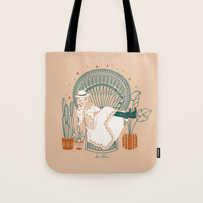 Texas Bohemia Tote Bag Gallery Image 1