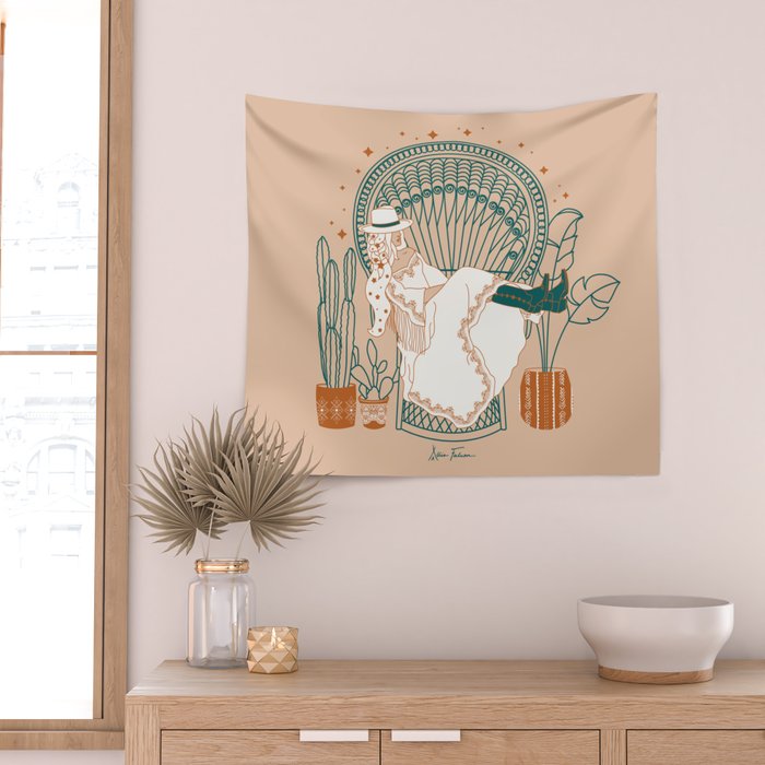 Texas Bohemia Wall Tapestry Gallery Image 2