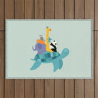 Travel Together Outdoor Rug Gallery Image 1