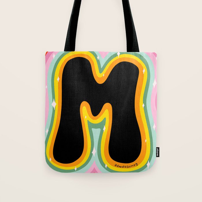 Rainbow M Tote Bag Gallery Image 1