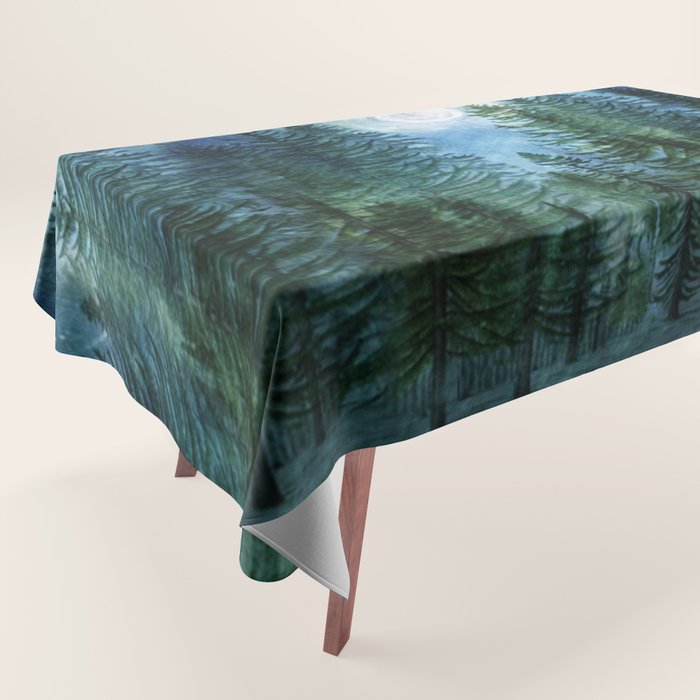 Silent Forest Tablecloth Gallery Image 1