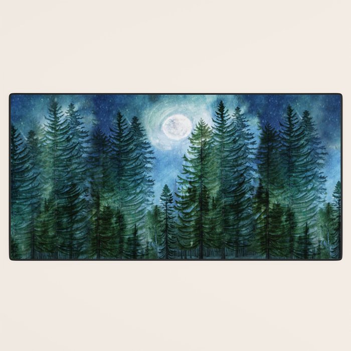 Silent Forest Desk Mat Gallery Image 3