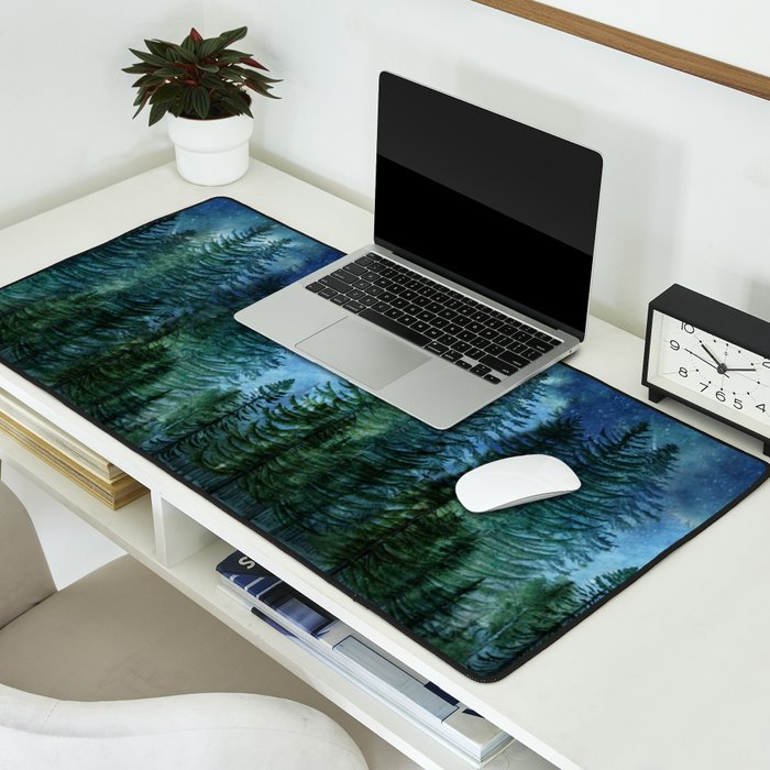Silent Forest Desk Mat Gallery Image 2