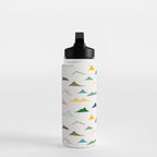 Cat Landscape 140: Meowtain range Water Bottle Gallery Image 3