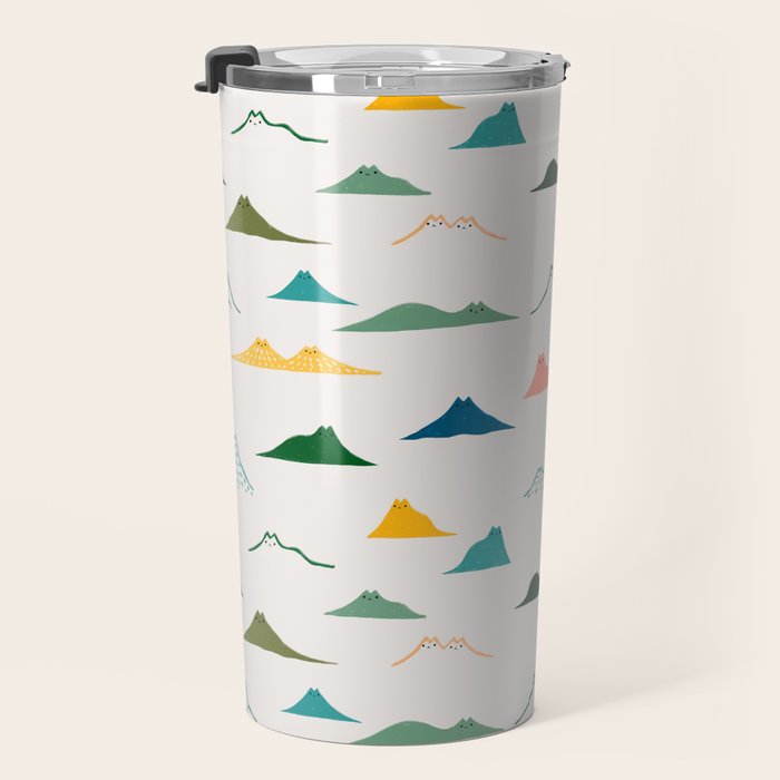 Cat Landscape 140: Meowtain range Travel Mug Gallery Image 3