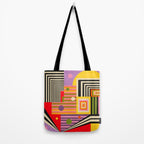 Psychedelic City Wander Tote Bag Gallery Image 2
