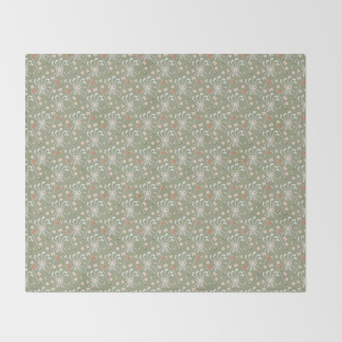 Girls Golf Throw Blanket Gallery Image 2