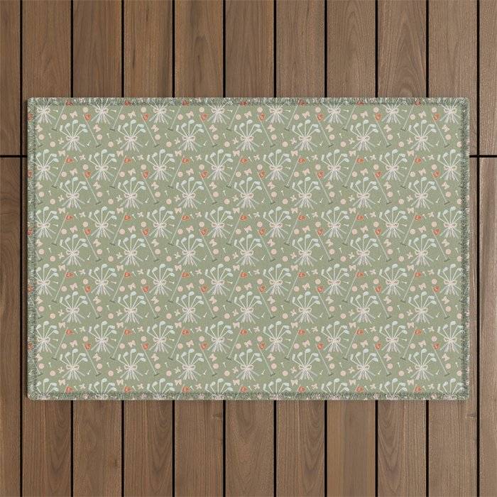 Girls Golf Outdoor Rug Gallery Image 1