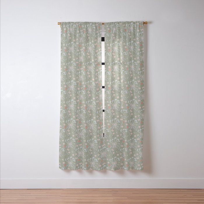 Girls Golf Window Curtain Gallery Image 2