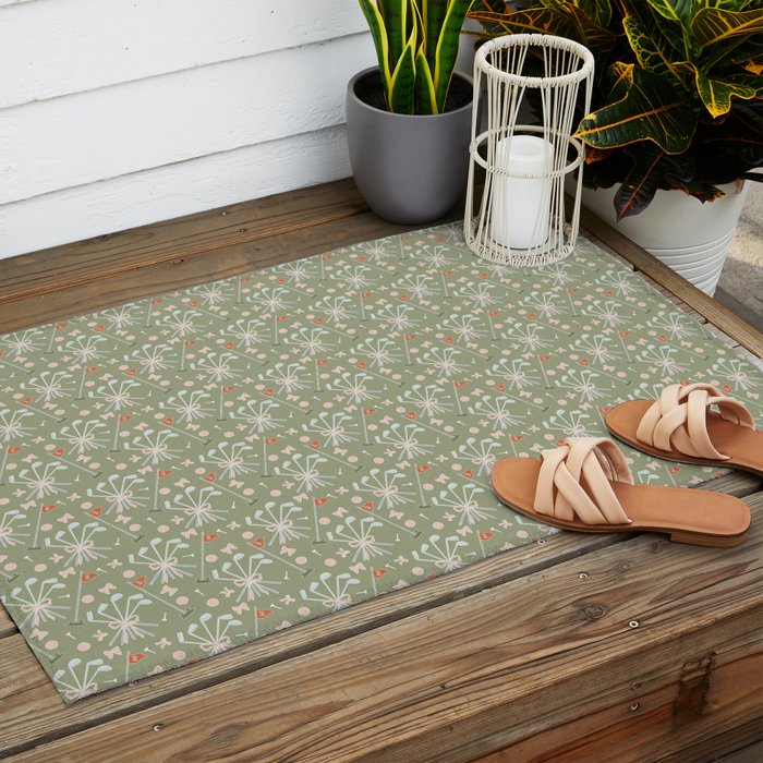 Girls Golf Outdoor Rug Gallery Image 2