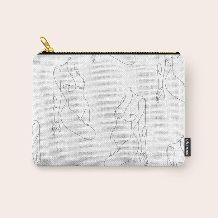 Single Nude Carry All Pouch Gallery Image 1