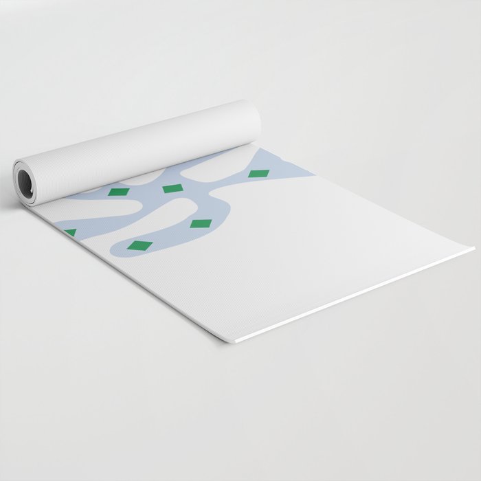 Periwinkle: Matisse Pastel Series 01 Yoga Mat Gallery Image 2