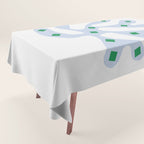 Periwinkle: Matisse Pastel Series 01 Tablecloth Gallery Image 1