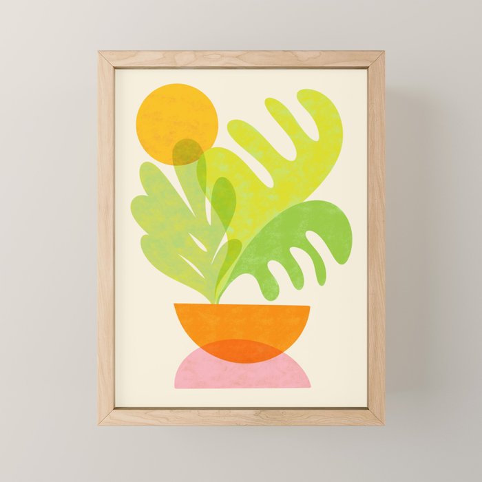 Cozy Salad Stack Abstract Scene Mini Art Print Gallery Image 1