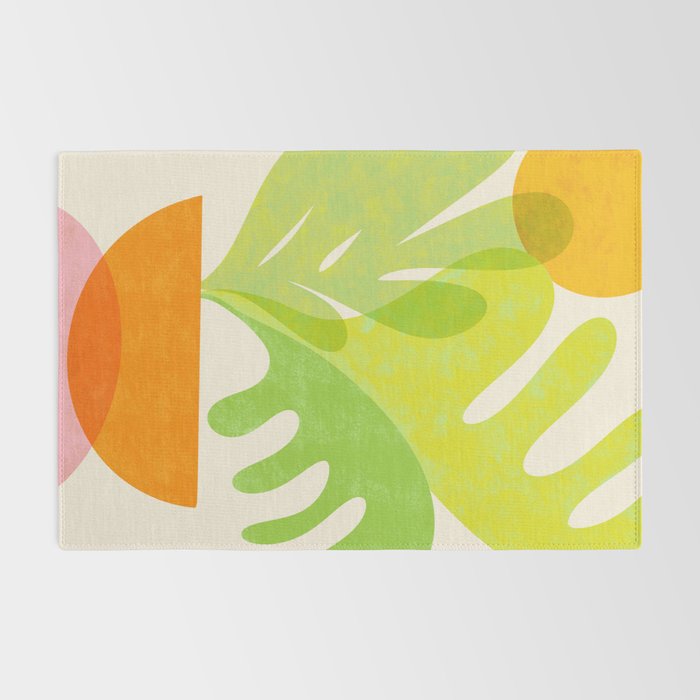 Cozy Salad Stack Abstract Scene Rug Gallery Image 2