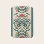 Dragonfly Folk Design Bath Mat Gallery Image 1
