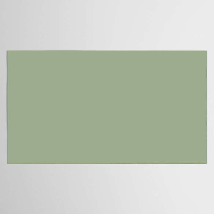 Minimal, Solid Color, Light Sage Green  Tablecloth Gallery Image 2