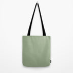 Minimal, Solid Color, Light Sage Green  Tote Bag Gallery Image 2