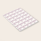 Vintage Bows IX Lavender Purple Notebook Gallery Image 3
