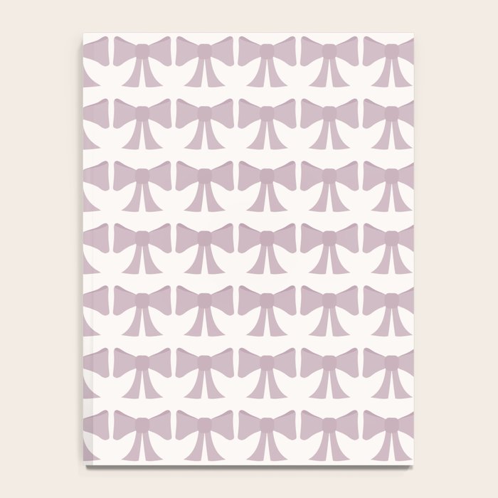 Vintage Bows IX Lavender Purple Notebook Gallery Image 4