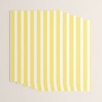 Sunshine Yellow Simple Stripe Wrapping Paper Gallery Image 3