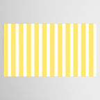 Sunshine Yellow Simple Stripe Tablecloth Gallery Image 2