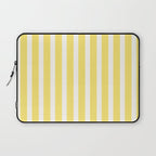 Sunshine Yellow Simple Stripe Laptop Sleeve Gallery Image 1