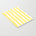 Sunshine Yellow Simple Stripe Notebook Gallery Image 2